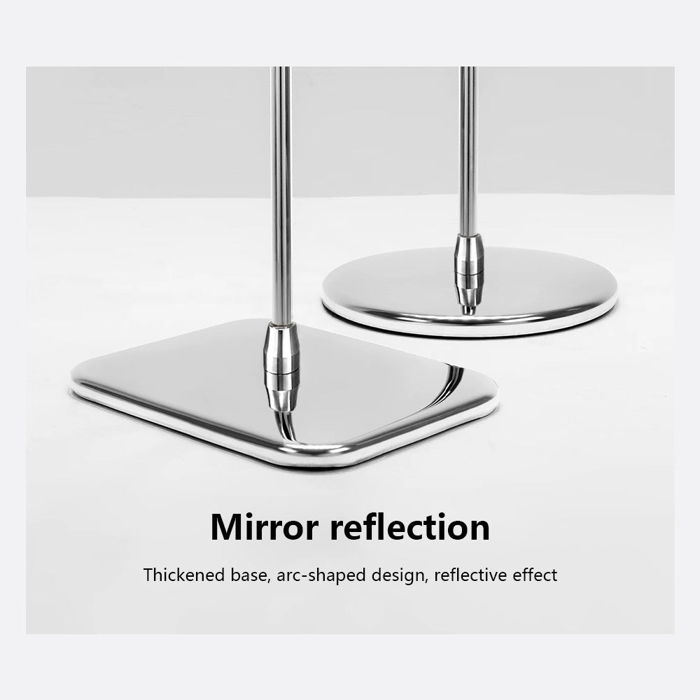 DE-LIANG Mannequin Base Stand | Half Body Mannequin Display Stand Stainless Steel