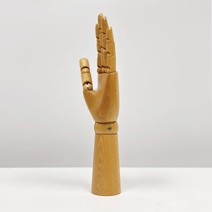 Soldes Mannequin en bois avec mains | Mannequin à doigts flexibles et mobiles | Accessoires de présentation de bijoux | Mannequin à main modèle d'artiste