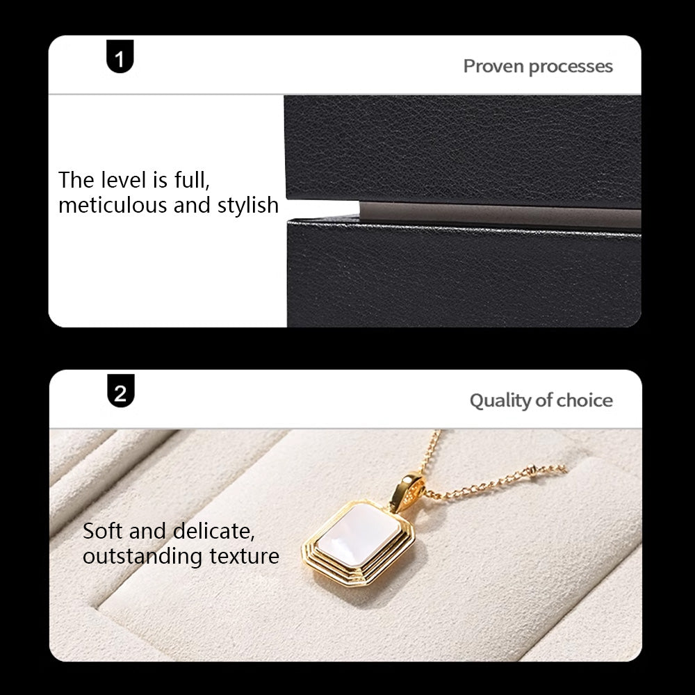 DE-LIANG Luxury Jewelry Display Box,Jewelry Organizer Traysl Organizer Display Storage Case for Rings Earring Necklace Bracelet,PU Leather & Microfiber DL2557