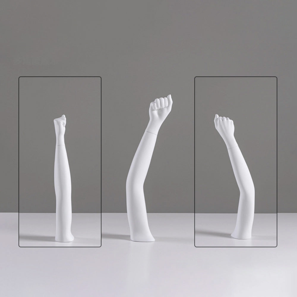 DE-LIANG Fiberglass Arm Knee Waist Mannequin Props for Athletic Wear & Medical Brace Display