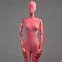 Load image into Gallery viewer, DE-LIANG model props, full/half body female mannequin display dummy, Female mannequin with flat shoulders and colorful dummy DL0012
