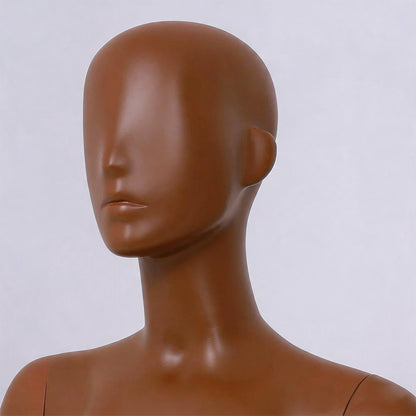 DE-LIANG Mocha Brown Female Full Body Mannequin for Boutique Window Display