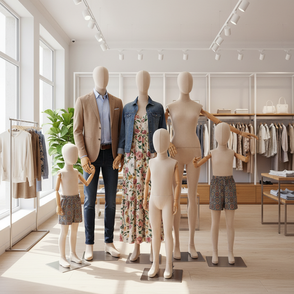 优化版家庭模特场景