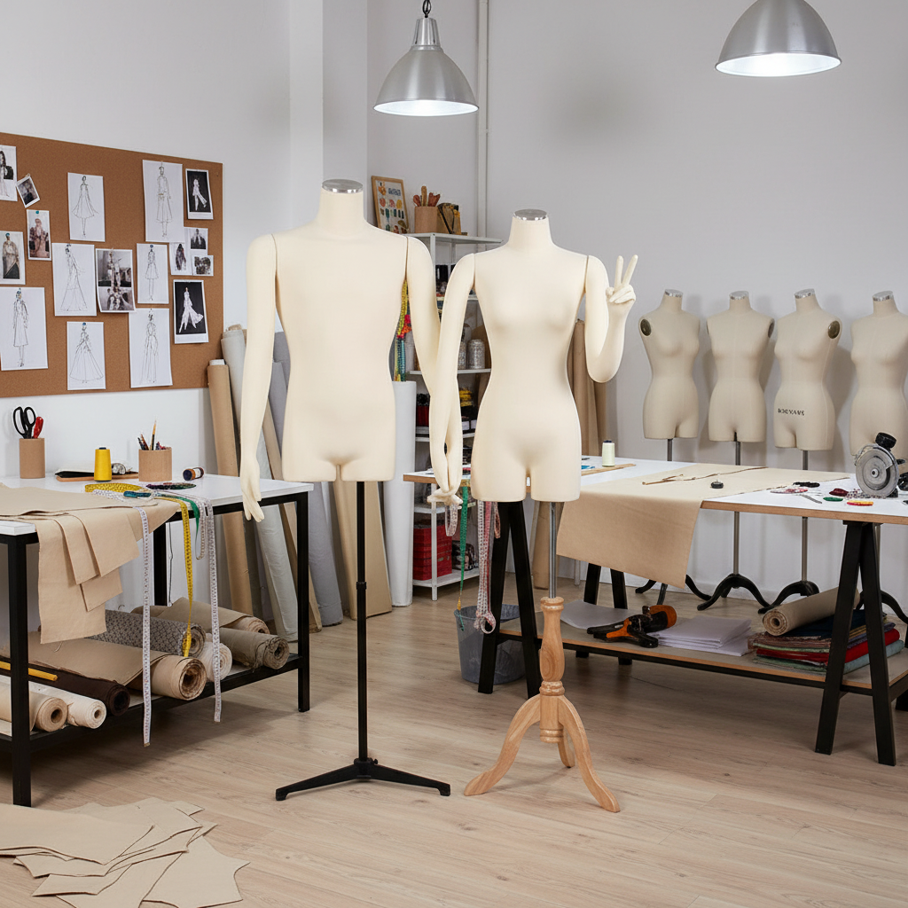 Soft Half Body Mannequin,Sewing Mannequin Torso