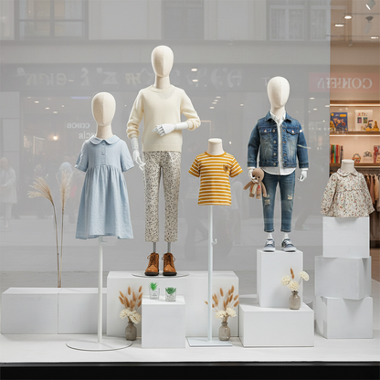 DE-LIANG Kids Half Body Mannequin