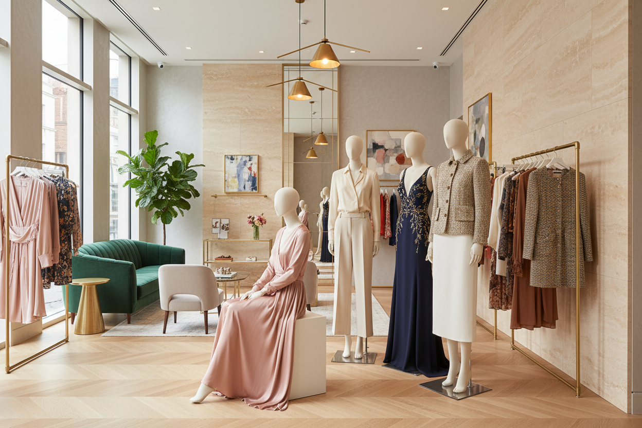 中高端精品店场景图