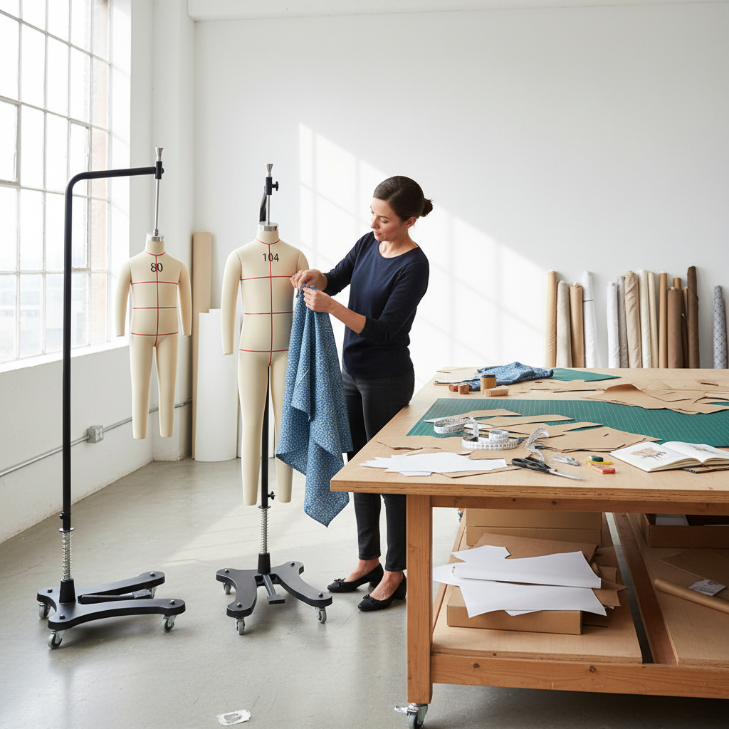 服装设计工作室场景