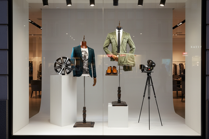 橱窗展示场景图