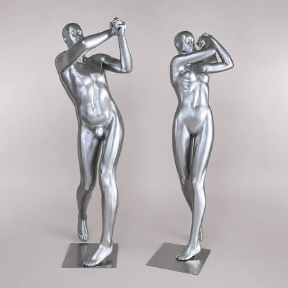 DE-LIANG Golf Sport Mannequin Full Body | Male & Female Athletic Apparel Store Display