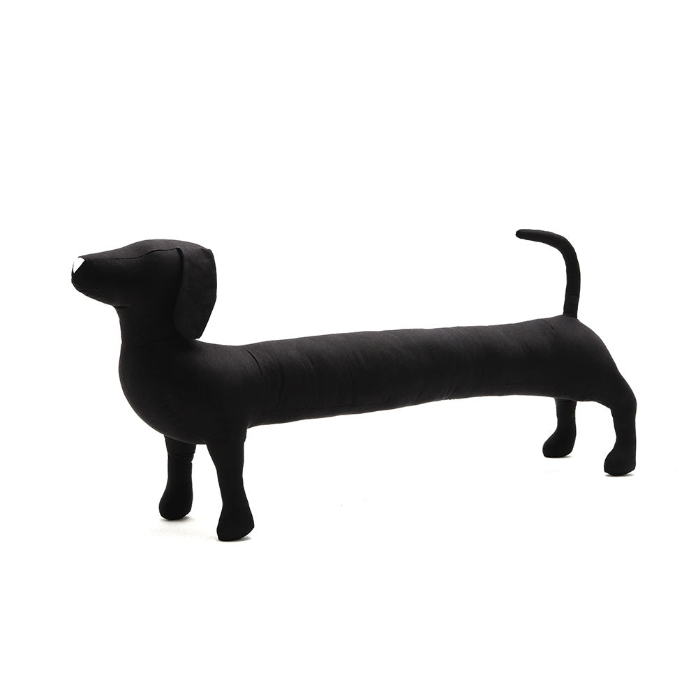 Soft black Dog Mannequin, Pet Mannequin, Decorative Dog Sculpture for Boutique Display, Pet Clothes Mannequin