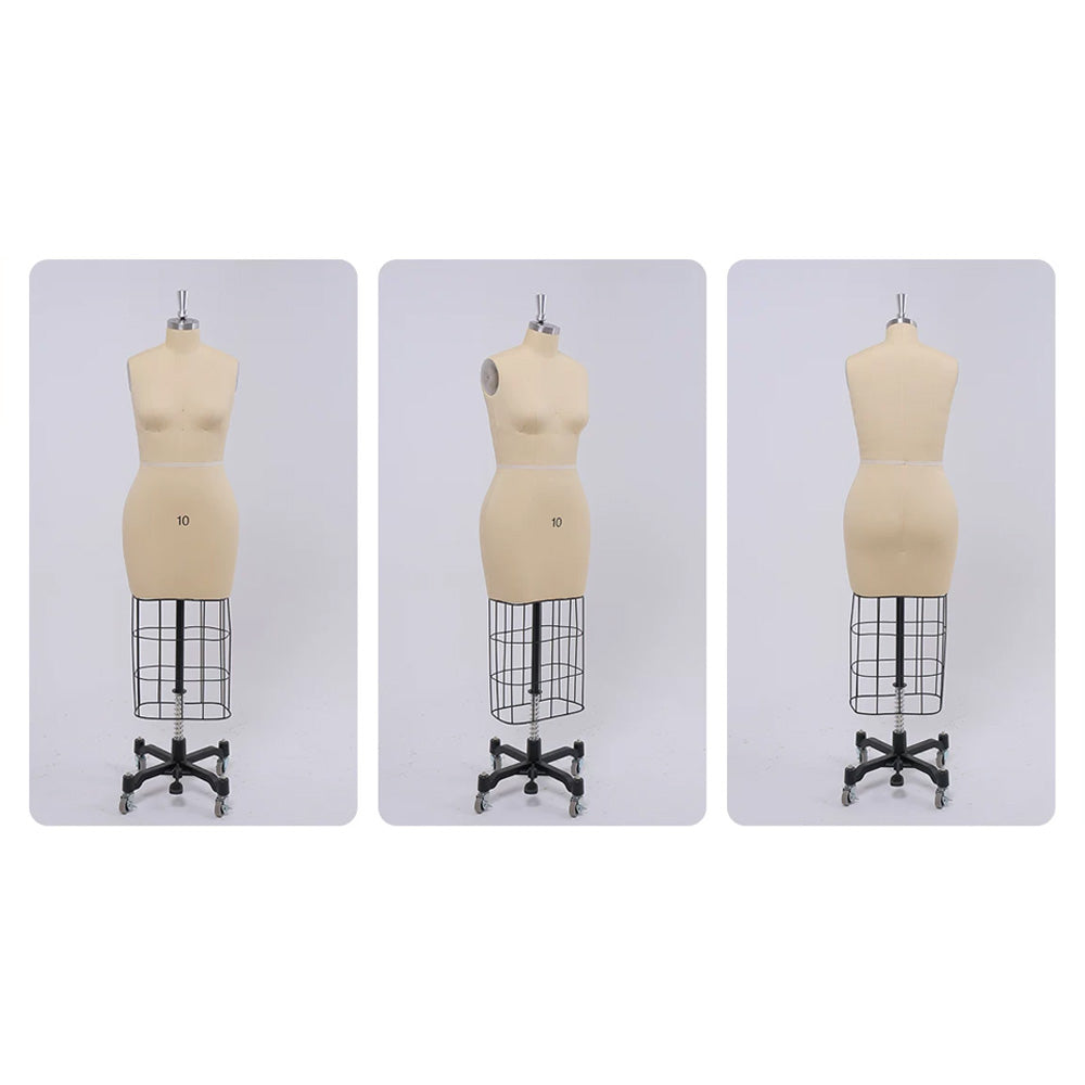 DE-LIANG Professional Bridal & Evening Gown Dress Form, Western Sizes 0-28