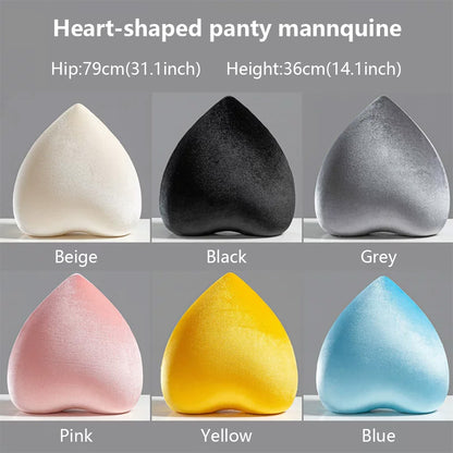 DE-LIANG Velvet Female Mannequin Torso | Lingerie Bra Underwear Display Form