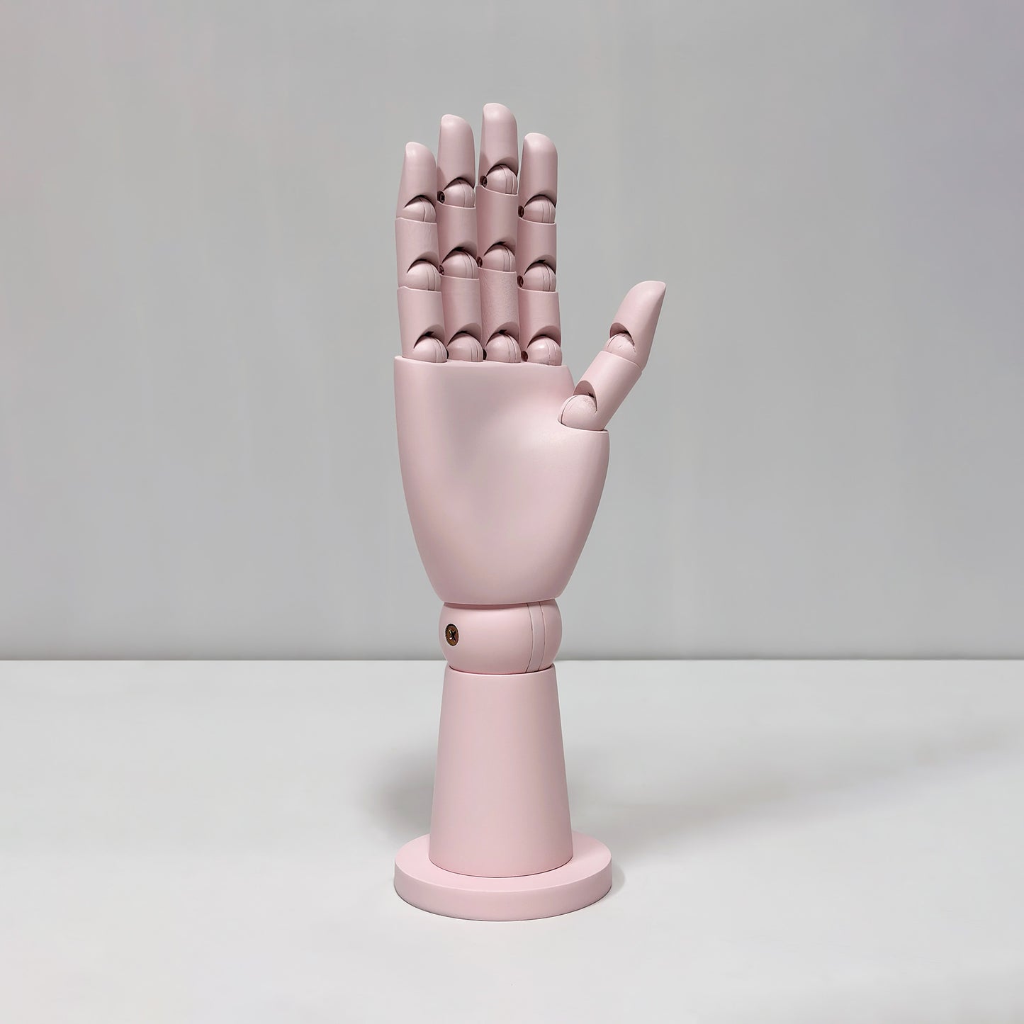 DE-LIANG 2-in-1 Solid Wood Articulated Mannequin Hand for Jewelry & Scarf Display