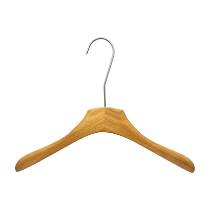 DE-LIANG Luxury Brown Wooden Hangers