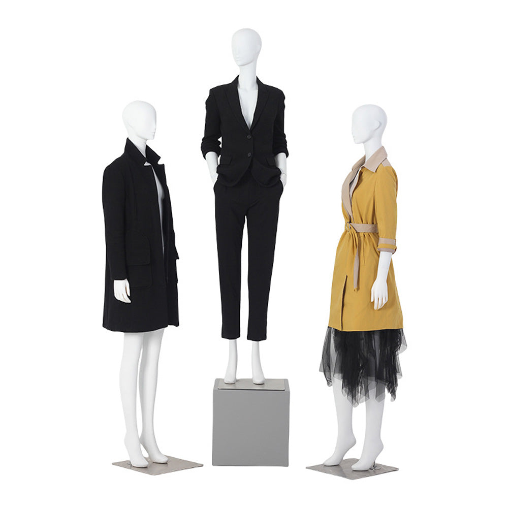 DE-LIANG Female Full Body Dress Form – Detachable Torso Mannequin in Standing Pose