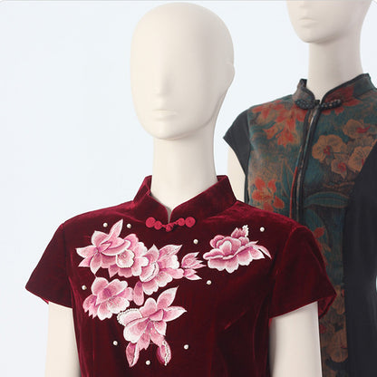 DE-LIANG Female Full Body Dress Form – Detachable Torso Mannequin in Standing Pose