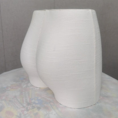 Maniquí de exhibición de lencería DE-LIANG, maniquí de tela satinada, forma de busto y cadera, forma de vestido de bikini, sujetador, pantalón y lencería para mujer