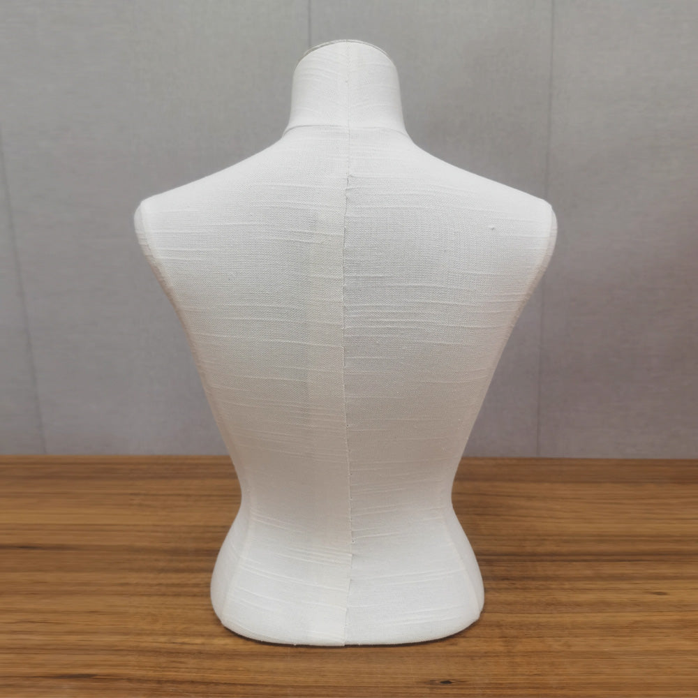 Maniquí de exhibición de lencería DE-LIANG, maniquí de tela satinada, forma de busto y cadera, forma de vestido de bikini, sujetador, pantalón y lencería para mujer
