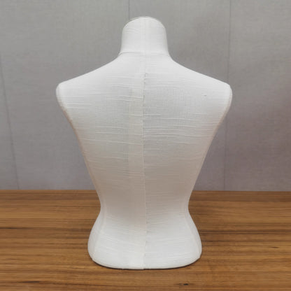 Maniquí de exhibición de lencería DE-LIANG, maniquí de tela satinada, forma de busto y cadera, forma de vestido de bikini, sujetador, pantalón y lencería para mujer