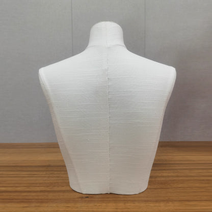 Maniquí de exhibición de lencería DE-LIANG, maniquí de tela satinada, forma de busto y cadera, forma de vestido de bikini, sujetador, pantalón y lencería para mujer