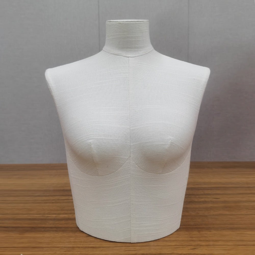 Maniquí de exhibición de lencería DE-LIANG, maniquí de tela satinada, forma de busto y cadera, forma de vestido de bikini, sujetador, pantalón y lencería para mujer
