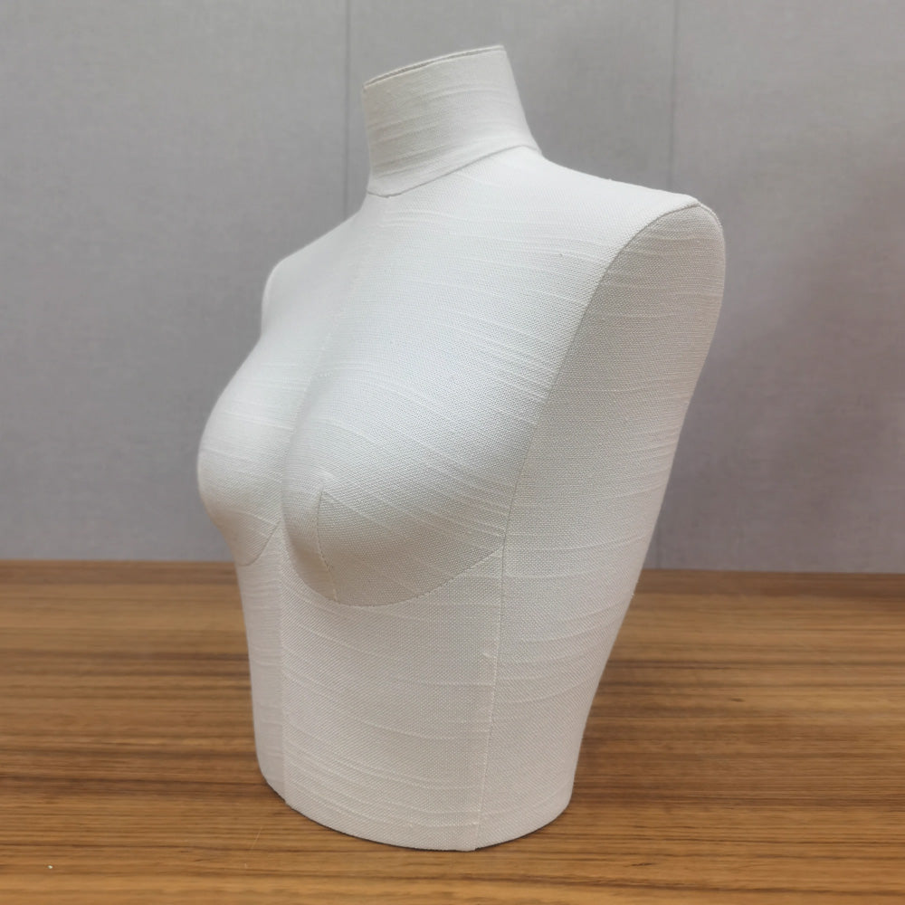 Maniquí de exhibición de lencería DE-LIANG, maniquí de tela satinada, forma de busto y cadera, forma de vestido de bikini, sujetador, pantalón y lencería para mujer