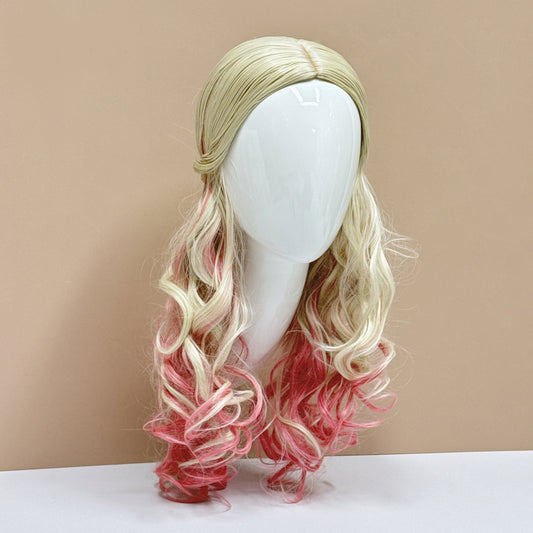 DE-LIANG Wall-Mounted Glossy White Fiberglass Head – Mannequin Head for Wig/Hat & Accessory Display 1PC