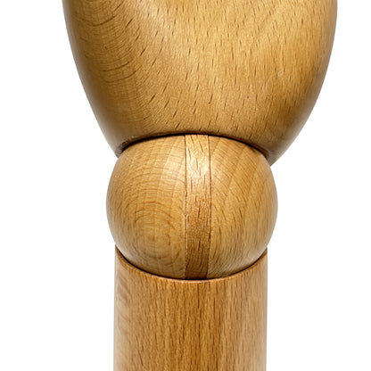 DE-LIANG Wooden Articulated Hand Mannequin – Flexible Wooden Display Hand for Jewelry/Rings/Artistic Styling