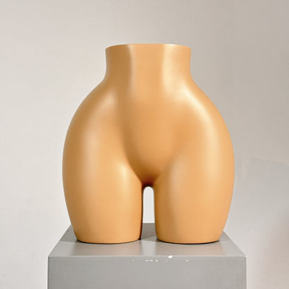 DE LIANG High-End Female Hip & Torso Mannequin – Fiberglass Display Stand for Lingerie/Underwear/Shapewear Display