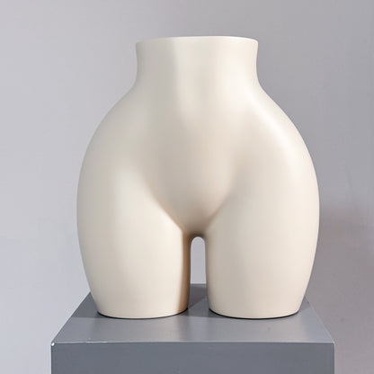 DE LIANG High-End Female Hip & Torso Mannequin – Fiberglass Display Stand for Lingerie/Underwear/Shapewear Display
