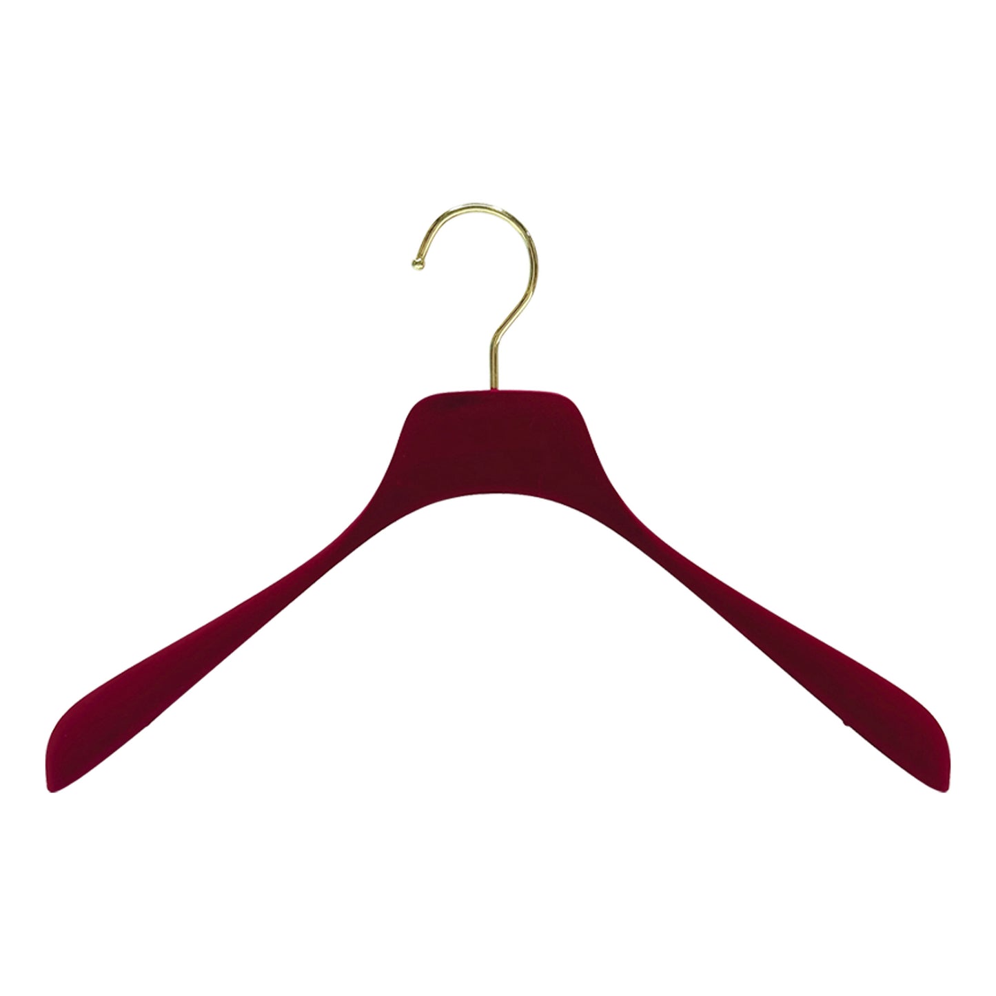 DE LIANG 50-Pack Premium Flocking Hangers - Anti-Slip Custom Logo Hangers (Heavy-Duty ABS) for Boutique & Retail