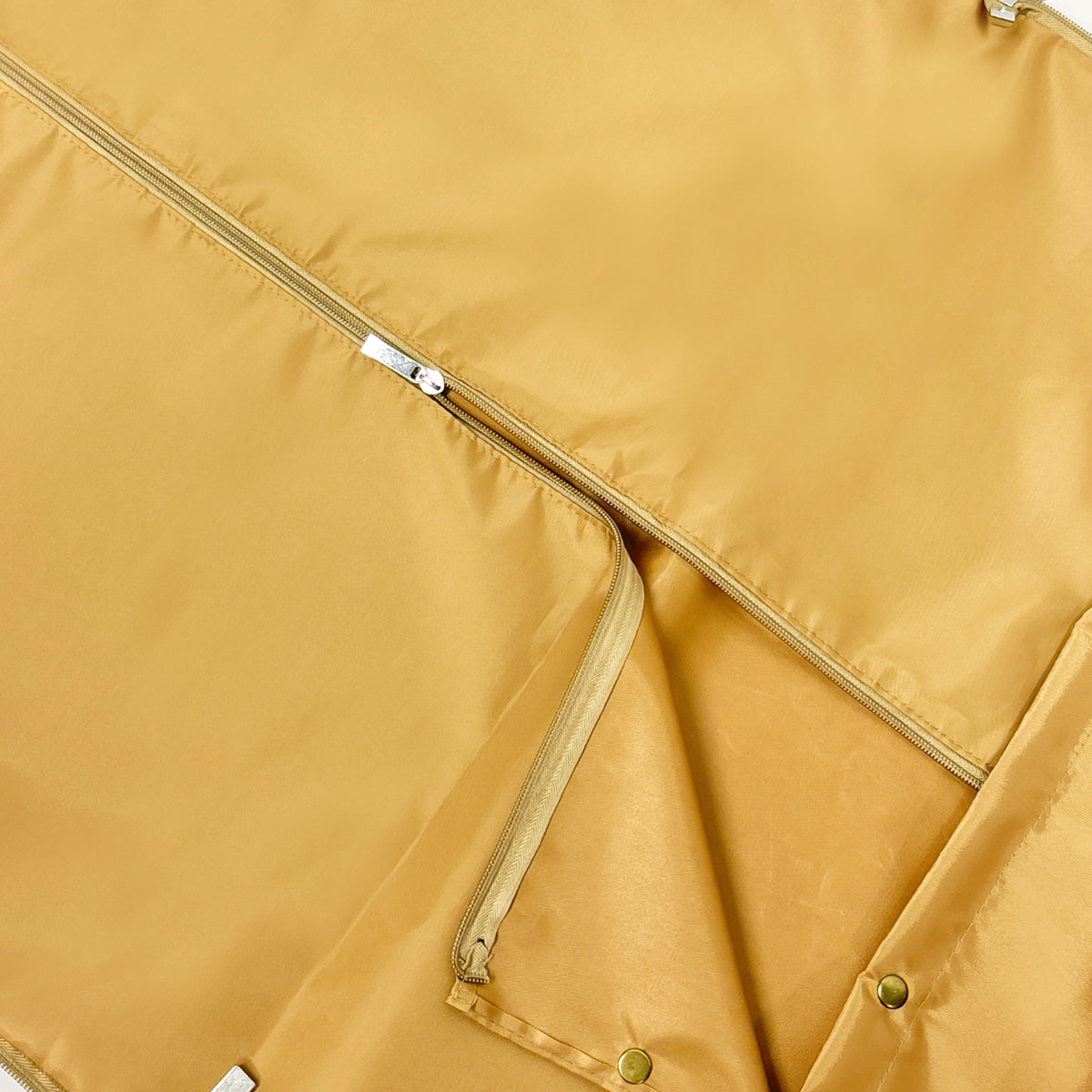 DE-LIANG Gold Suit Bag