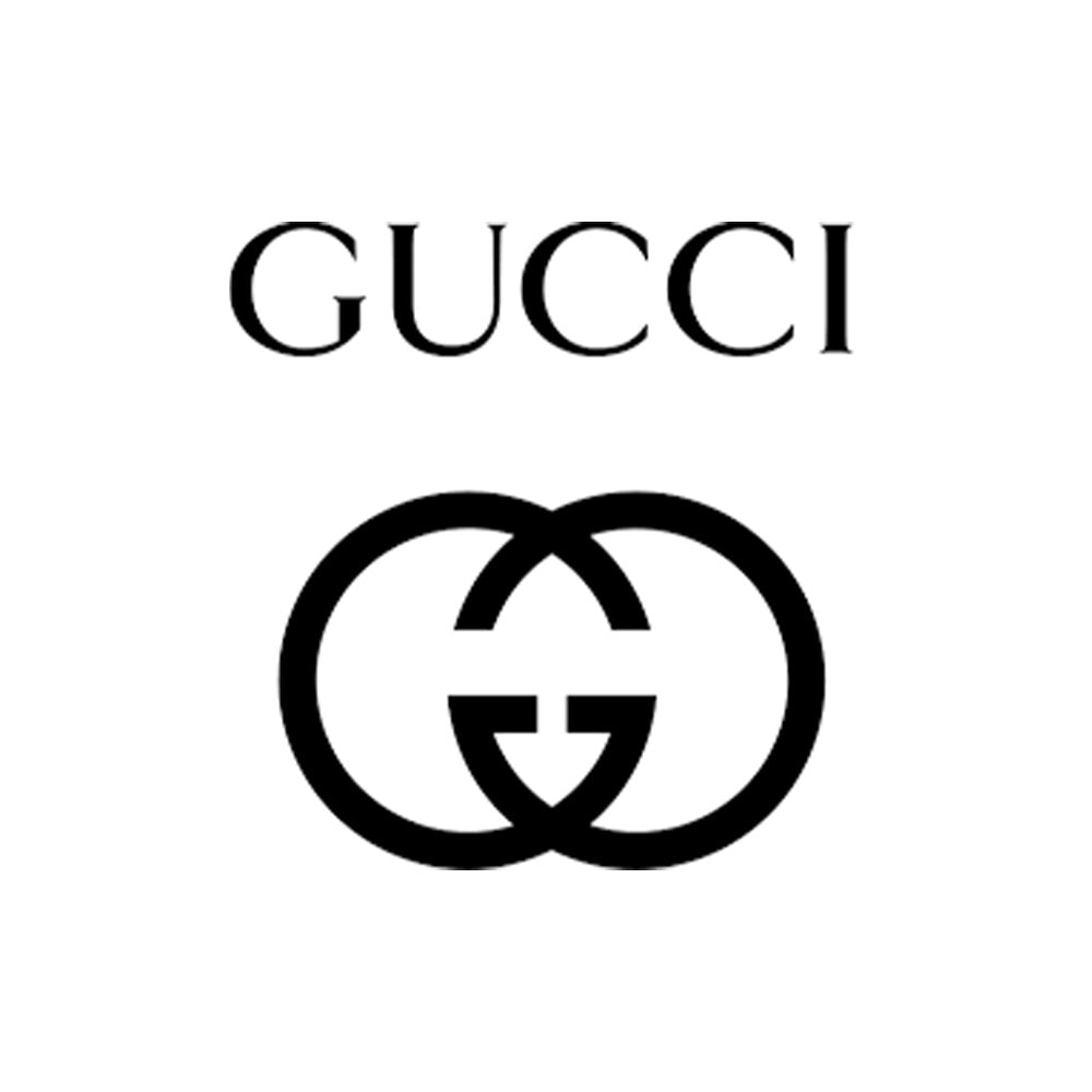 Gucci logo – brand we have worked with