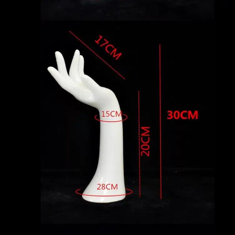 DE-LIANG Female Hand Mannequin with Magnetic Base – Jewelry & Accessory Display