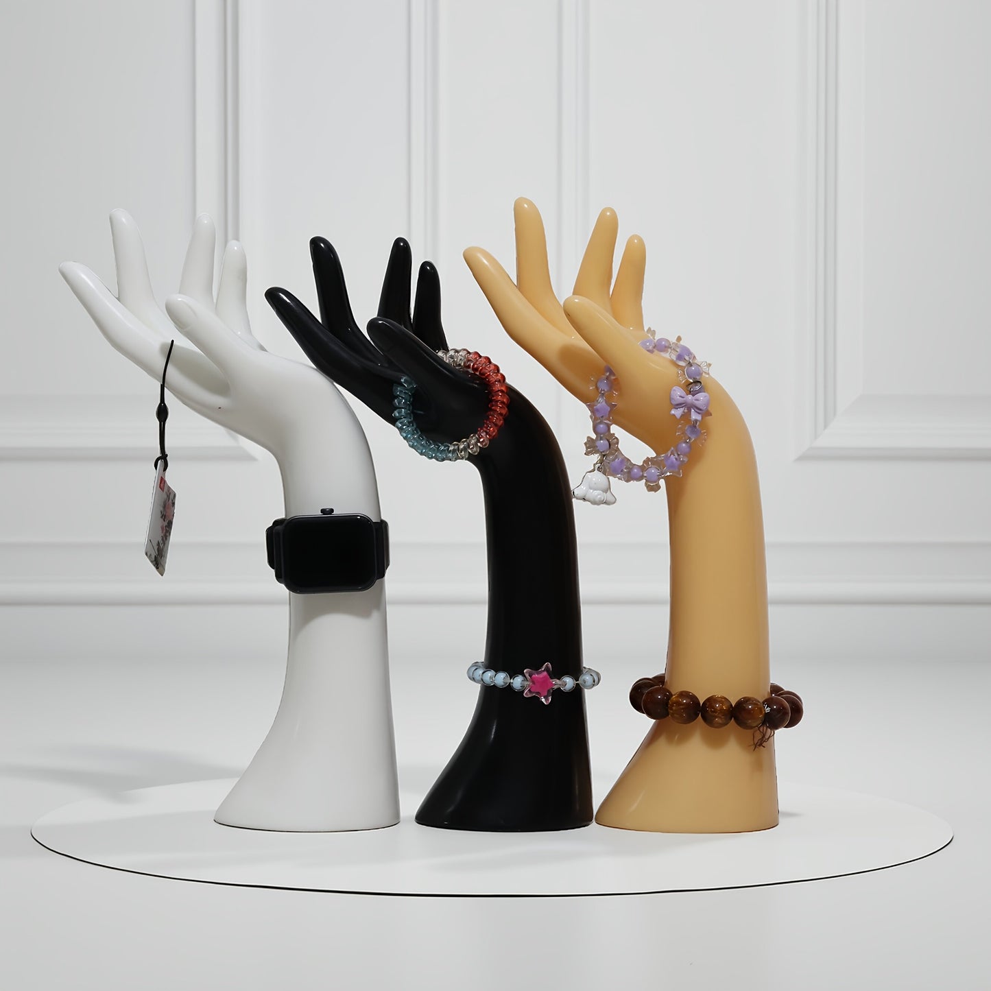 DE-LIANG Female Hand Mannequin with Magnetic Base – Jewelry & Accessory Display