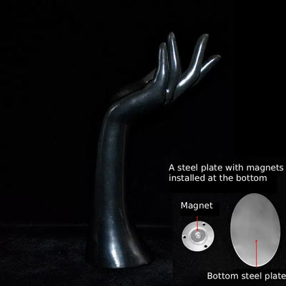 DE-LIANG Female Hand Mannequin with Magnetic Base – Jewelry & Accessory Display