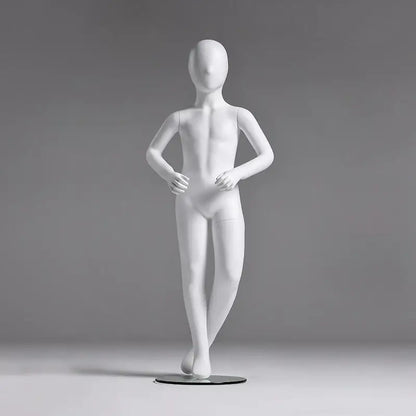 Children's Model Props Full Body Children's Clothing Store Window Child Model Shelf Mannequin Child Baby Clothes Display Stand DL0037