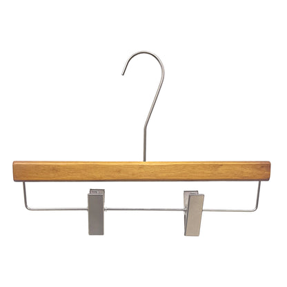 DE-LIANG Luxury Brown Wooden Hangers