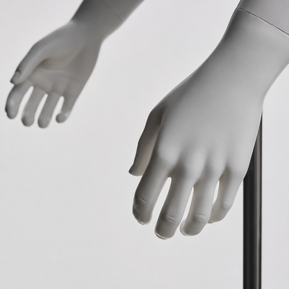 DELIANG Male Full Body Mannequin | Matte Finish | 193cm Muscular Display Form for Retail & Window