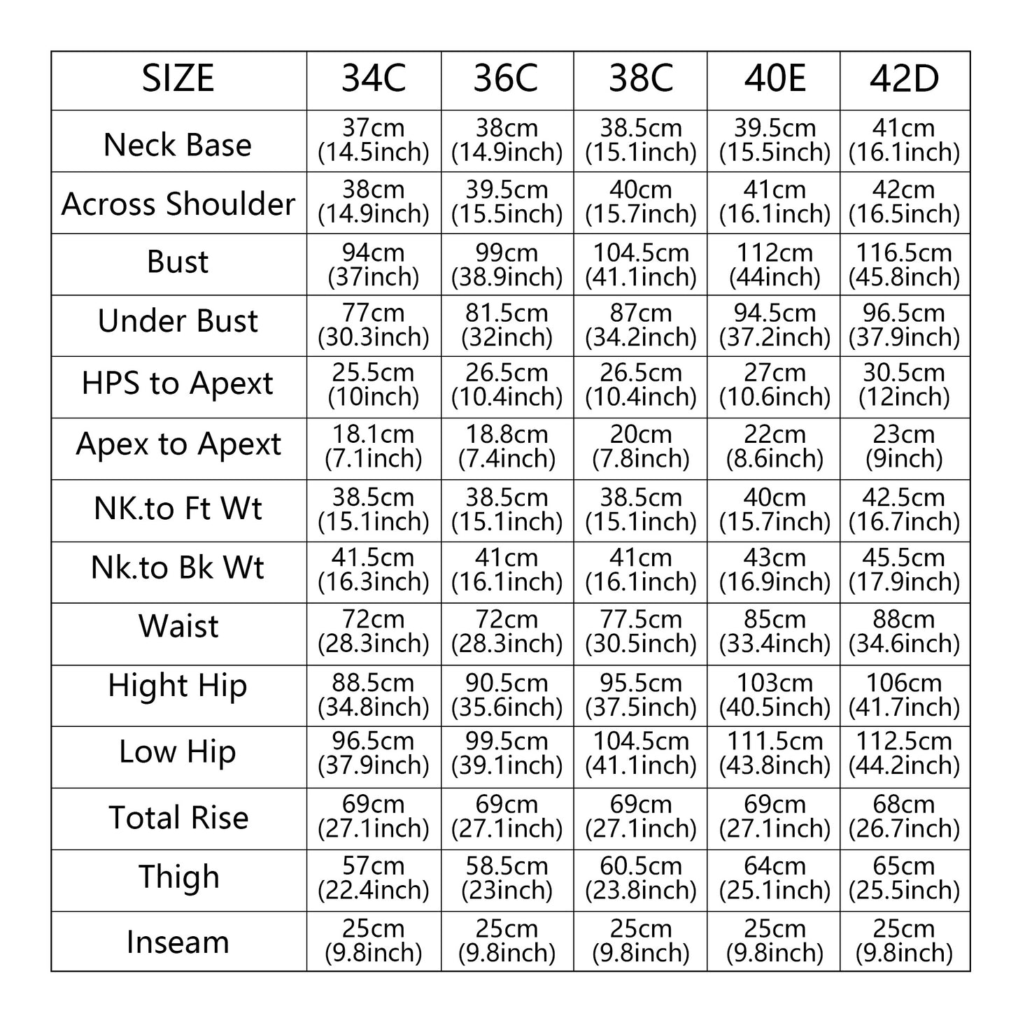 DE-LIANG Lingerie & Swimwear Dress Form for Pattern Making, Draping & Bra Fitting