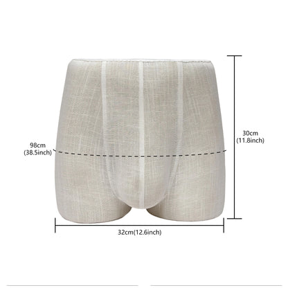 DE-LIANG Male Underwear Display Mannequin Bottom – Butt Form for Men's Underwear Store