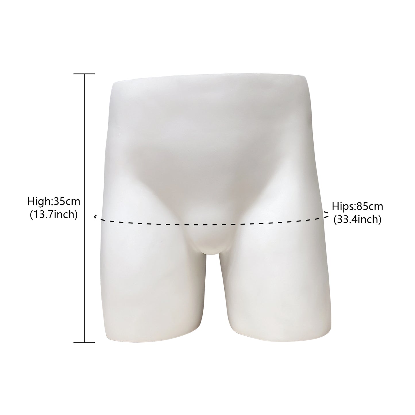 DE-LIANG Fiberglass Fashion Male Sport Mannequin Torso,Elbow,Arms,Waist And Hip Protector Props,Silver Mannequin Props for Athletic Brace Display