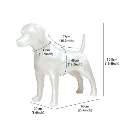 Professional 3D Printed Dog Mannequin - Detachable Pet Clothing Display Model with Ultra-Strong Magnetic Joints - Realistic & Elegant Pet Store Prop