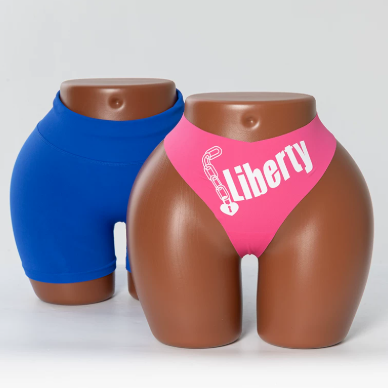 DE-LIANG Fiberglass Female Big Booty Butt Mannequin | Panty Underwear Display Form