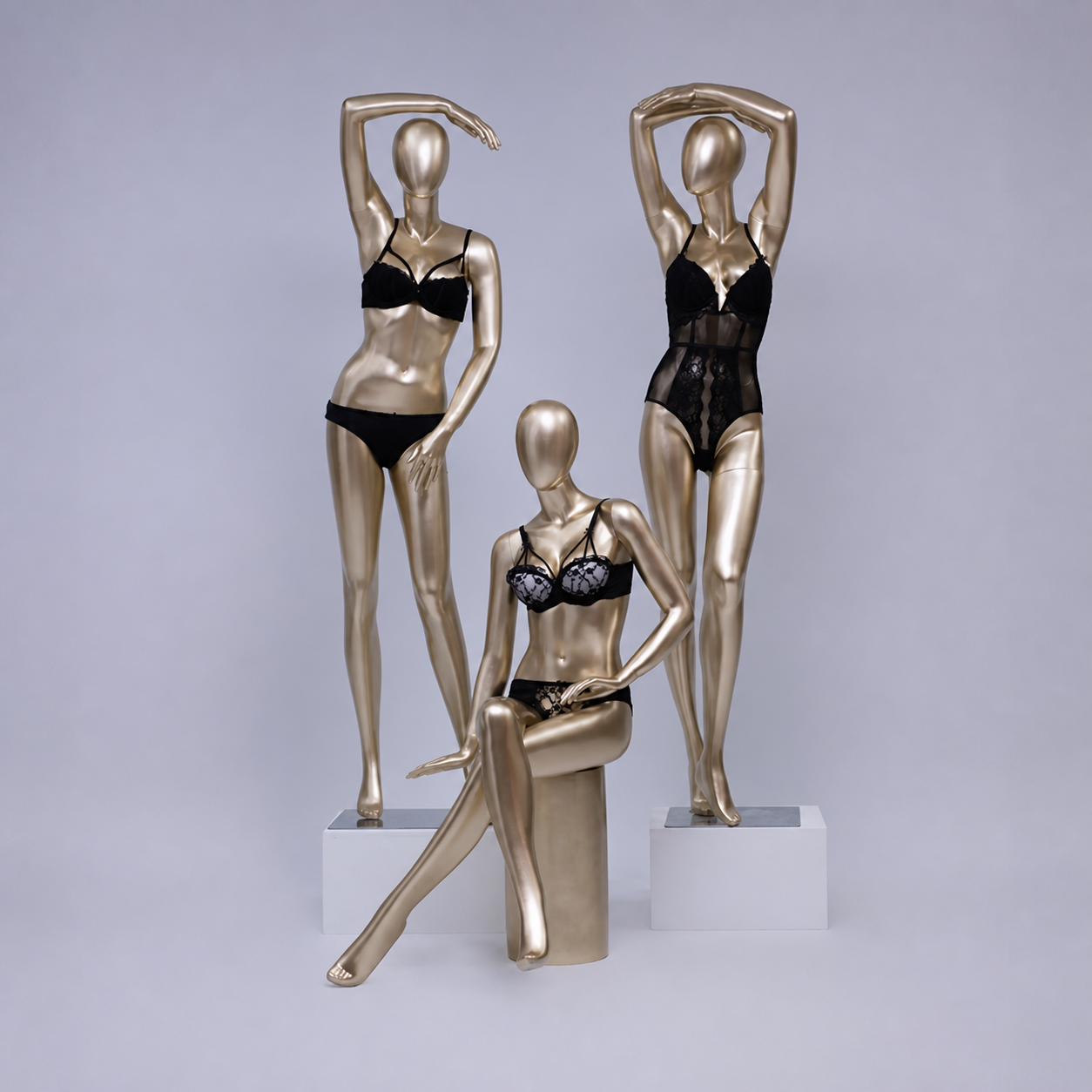 DELIANG Fiberglass Lingerie Display Mannequin Collection