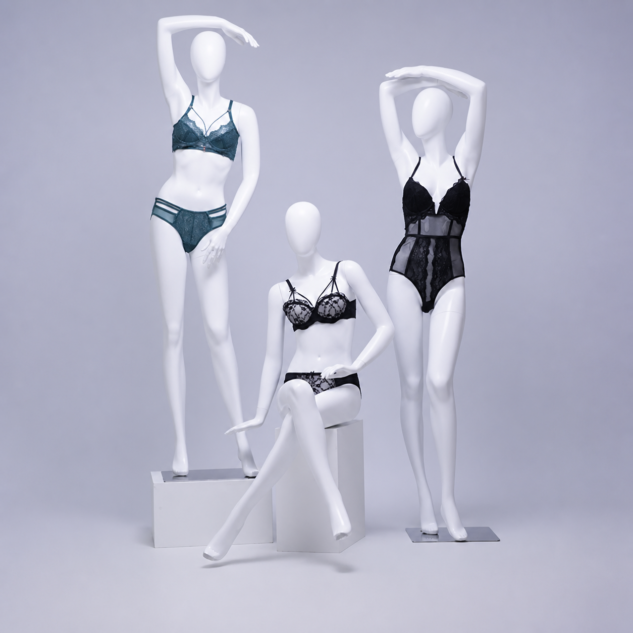 DELIANG Fiberglass Lingerie Display Mannequin Collection