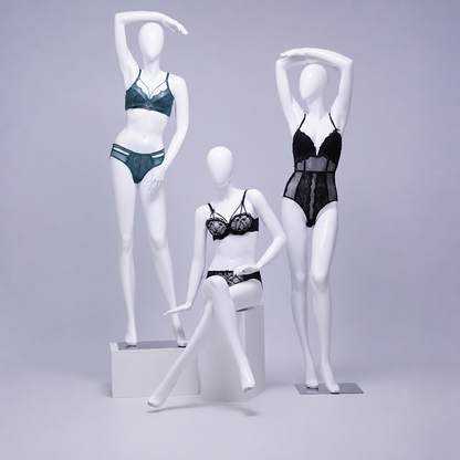 DELIANG Fiberglass Lingerie Display Mannequin Collection