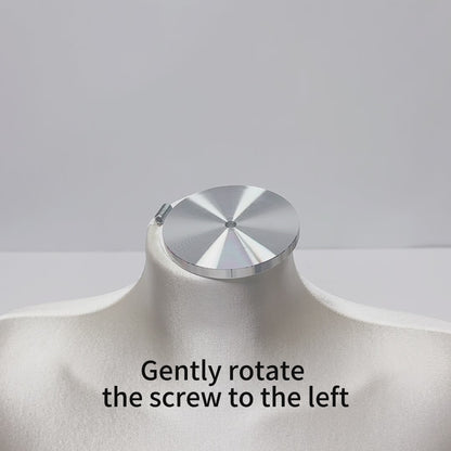 DE-LIANG High-Quality Female Male & Kids Electroplated Mannequin Head Caps,Mannequin Accessories Perfect for Display & Retail Use