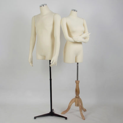 Soft Half Body Mannequin,Sewing Mannequin Torso