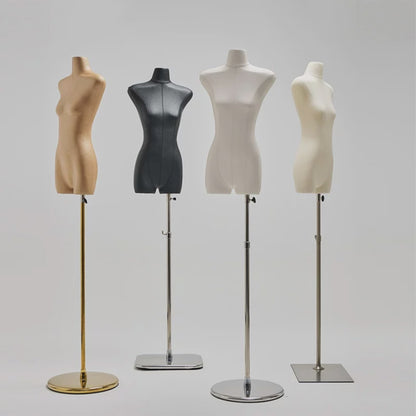 DE-LIANG Slim-Fit Female Torso - Modern Flat-Body Display Form